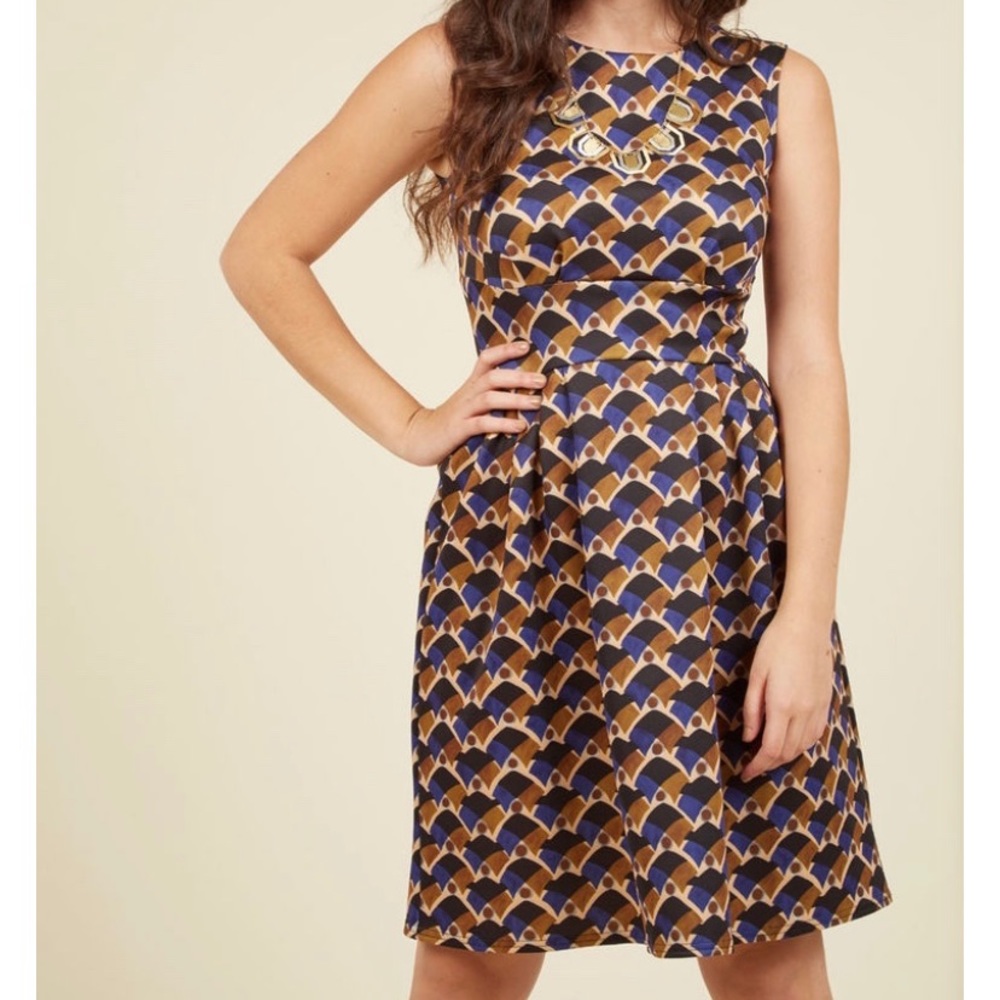 Geometric ModCloth dress